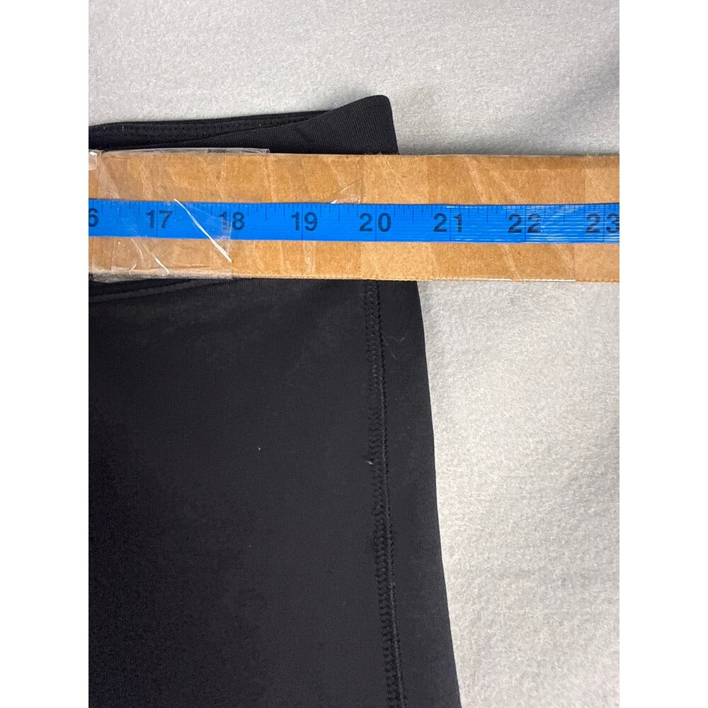 Nike Air Leggings Womens 2X Black Skinny High Rise Cropped Graphic Athletic Gym - Picture 4 of 6